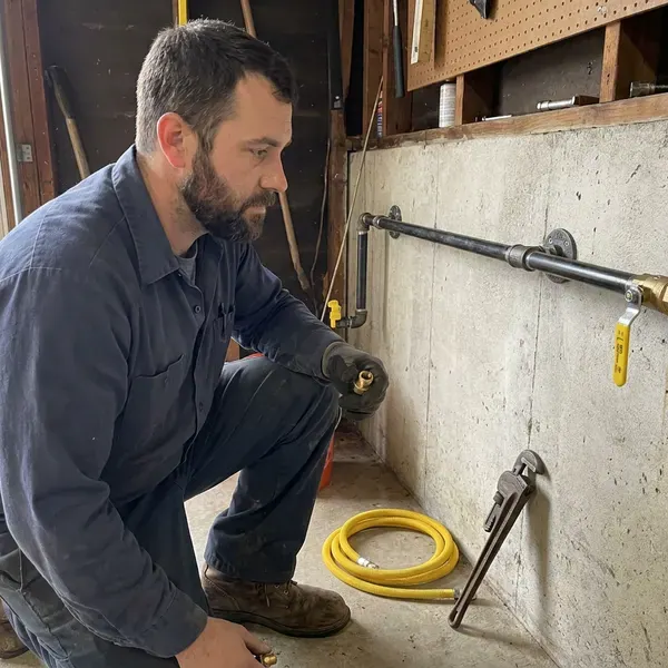 Professional gas line installation, Milwaukee, WI