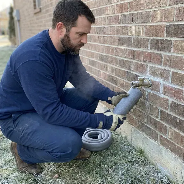 HKV Plumbing technician providing plumbers for frozen pipes in Milwaukee, WI