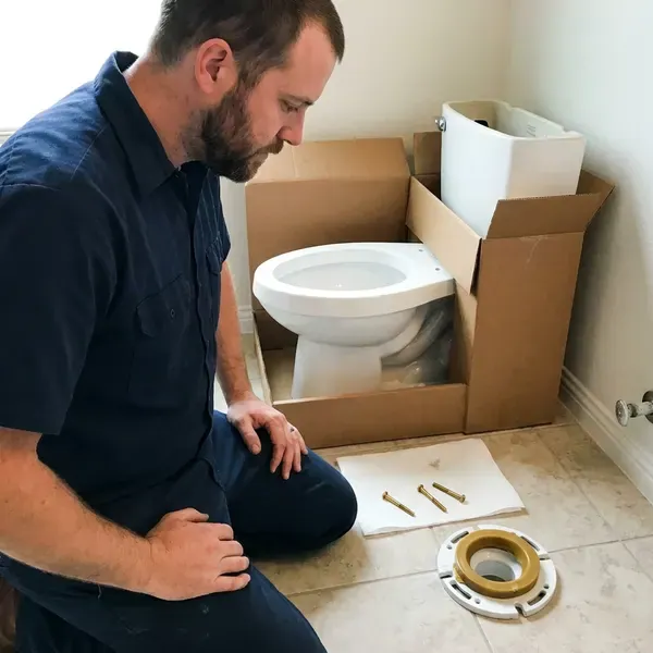 Toilet Installation in Racine, WI