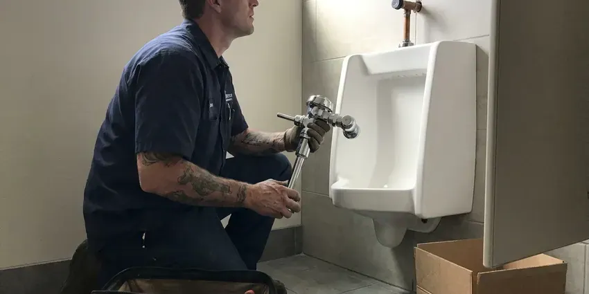 HKV Plumbing technician providing shower repair in Milwaukee